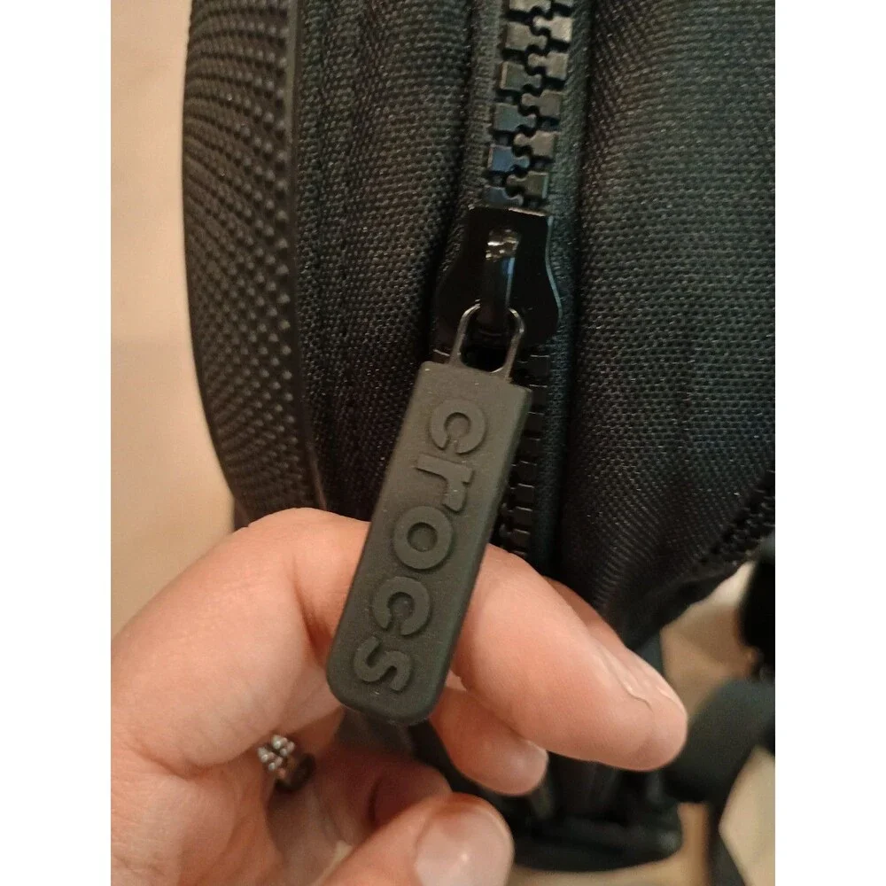 Crocs Classic Unisex Backpack - Black NWT - Holes For Jibbitz